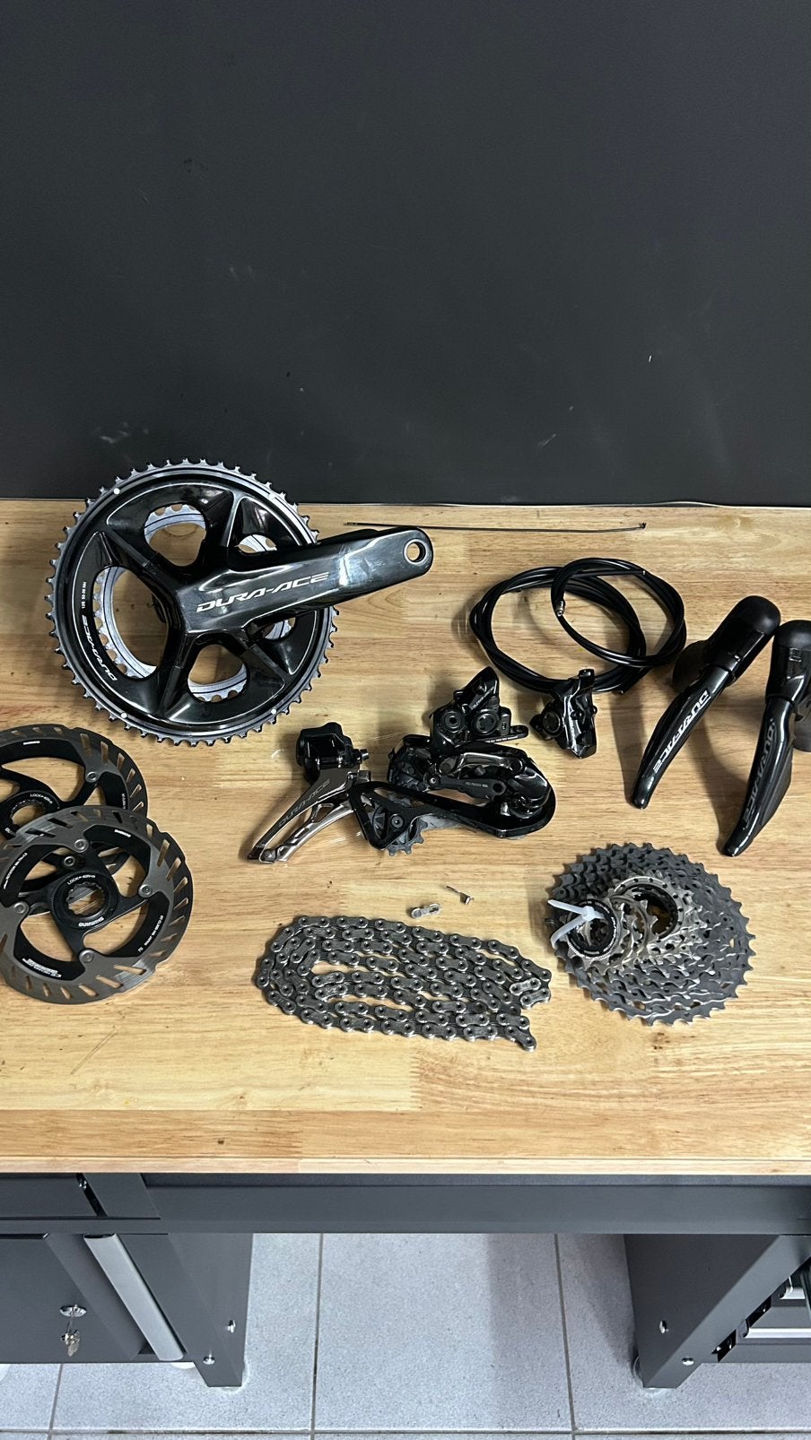 Shimano Dura-Ace R9270 Di2 12-speed groepset, Enlèvement, Comme neuf, Racefiets