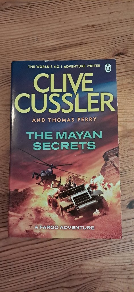 Boek avontuur Engels English ´ The Mayan Secrets ´, Enlèvement, Comme neuf, Clive Cussler
