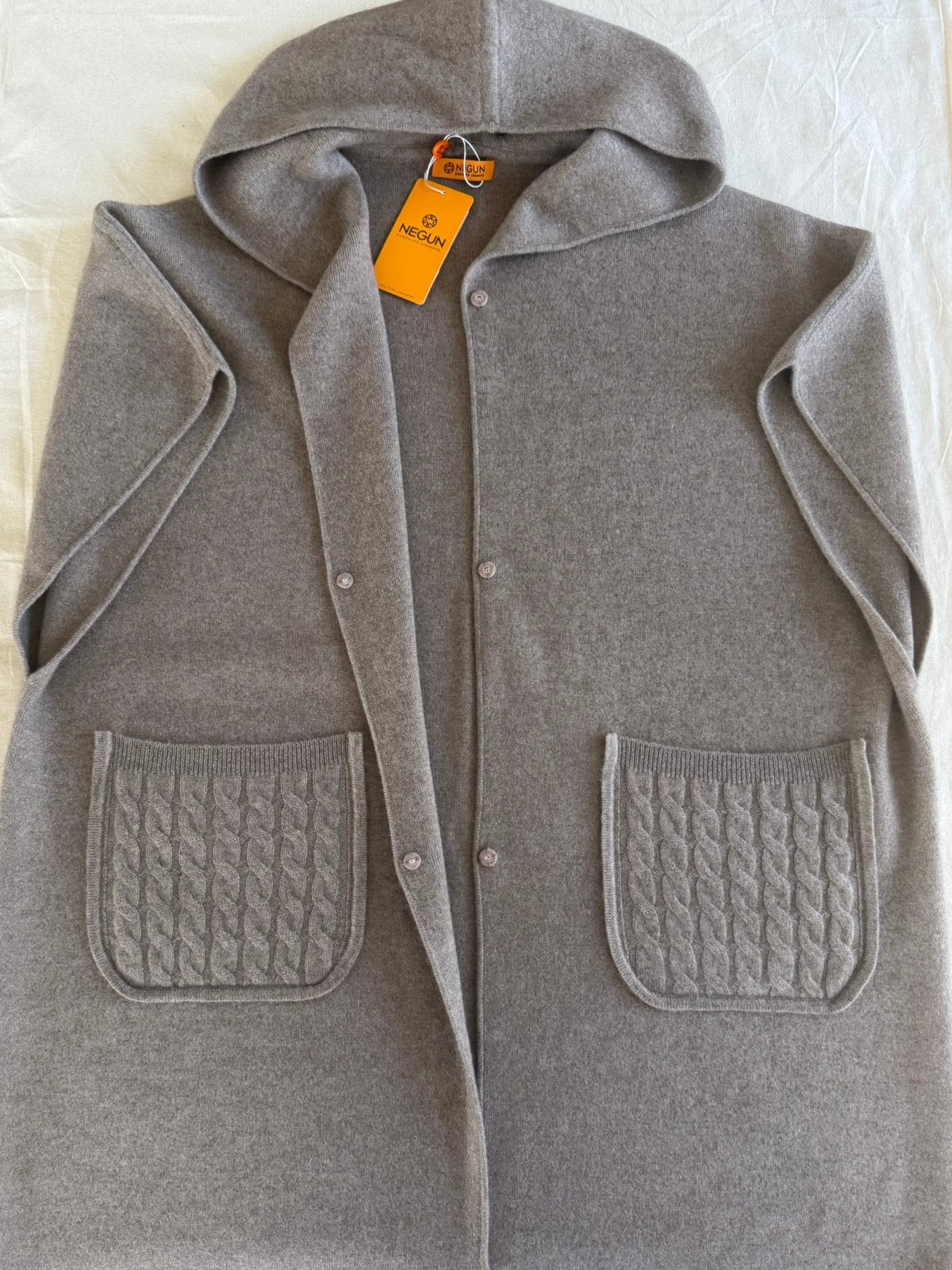 100% cashmere cardigan, Ophalen of Verzenden, Nieuw, Overige maten, Bruin