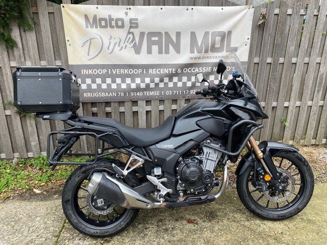 honda cb 500x abs bj2022 a2 rijbewijs 35 kw zgst + opties, 2 cilinders, Toermotor, Minimaal motorrijbewijs A2, ABS