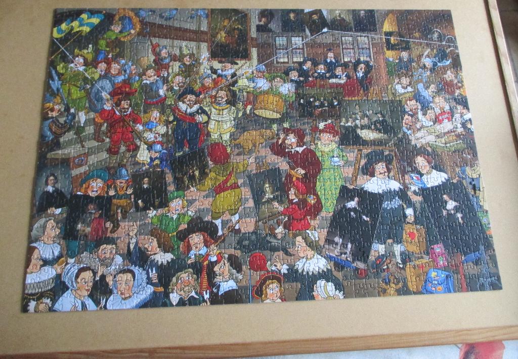 puzzel that's life Rembrandt, Enlèvement ou Envoi, 500 à 1500 pièces, Comme neuf, Puzzle