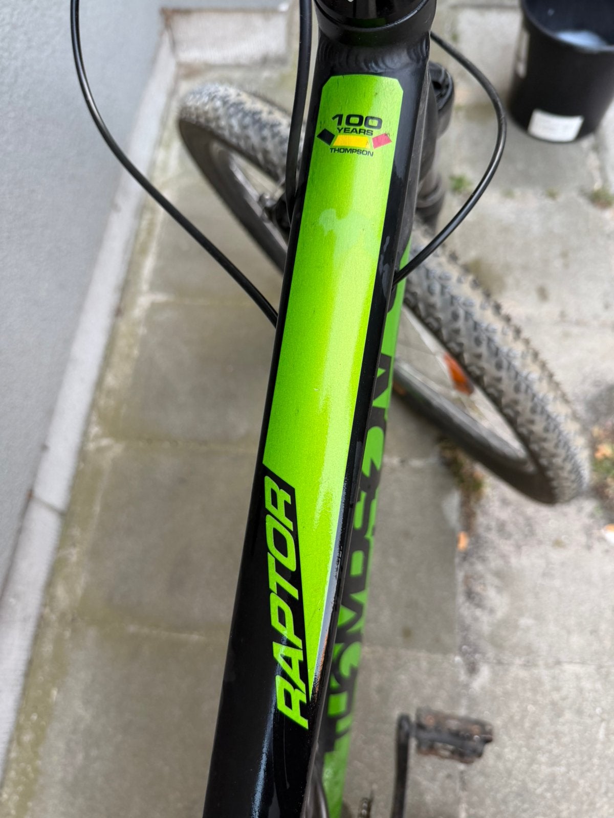 Mooie fiets thompson raptor, Enlèvement, Comme neuf