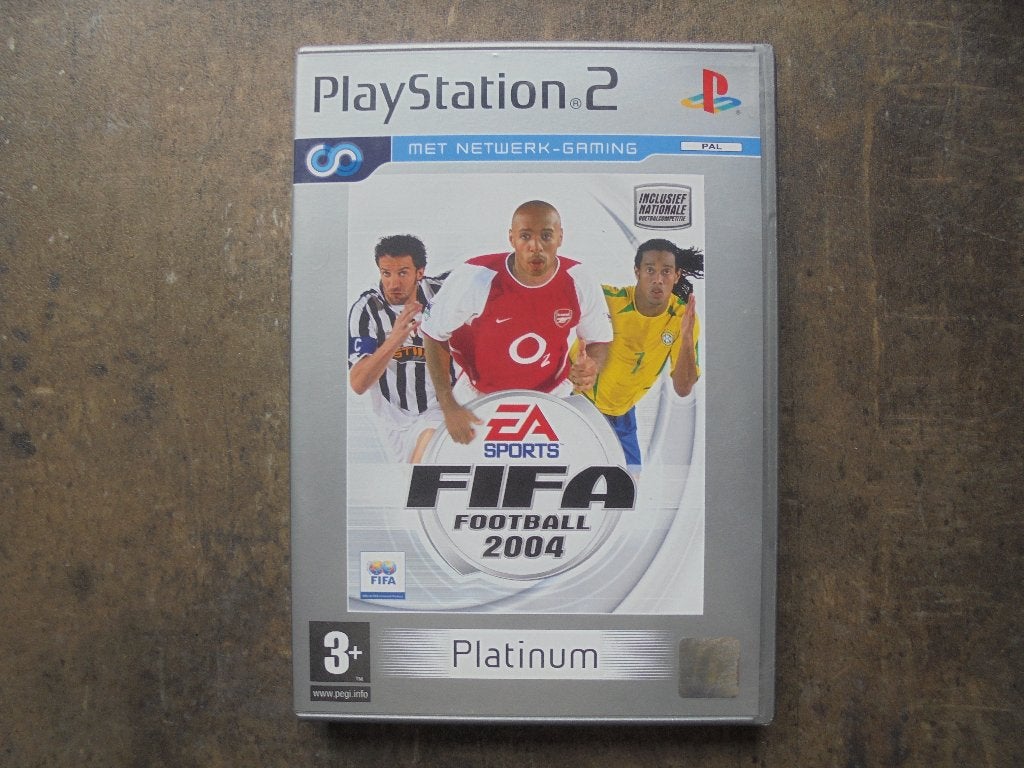 FIFA Football 2004 voor PS2 (zie foto's), Games en Spelcomputers, Gebruikt, Ophalen of Verzenden, Sport, 3 spelers of meer