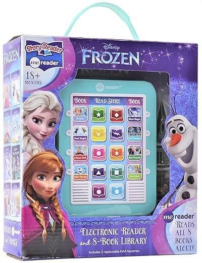 Disney Frozen Me Reader en 8 voorleesboekjes, Ophalen, Zo goed als nieuw