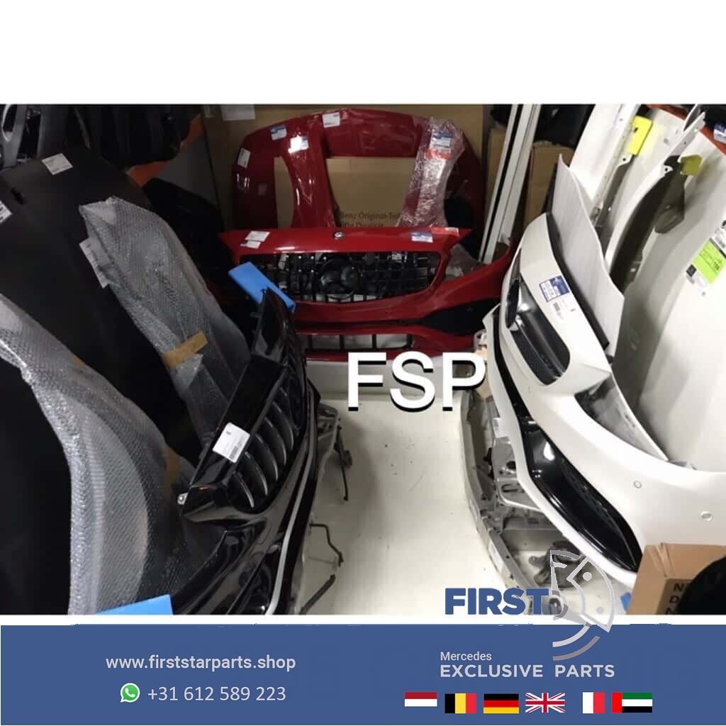 W205 A205 C205 C63 AMG FACELIFT VOORKOP COMPLEET Mercedes C, Gebruikt, -, Voor, Ophalen of Verzenden