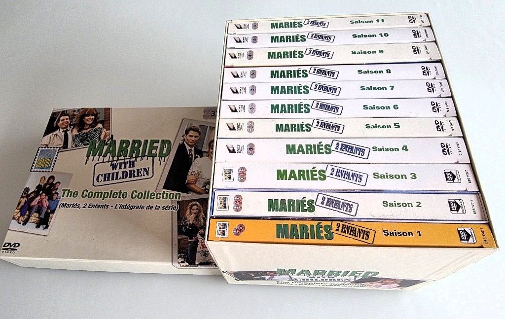 Complete DVD collectie:Ally Mc Beal + Married with childeren, Ophalen of Verzenden