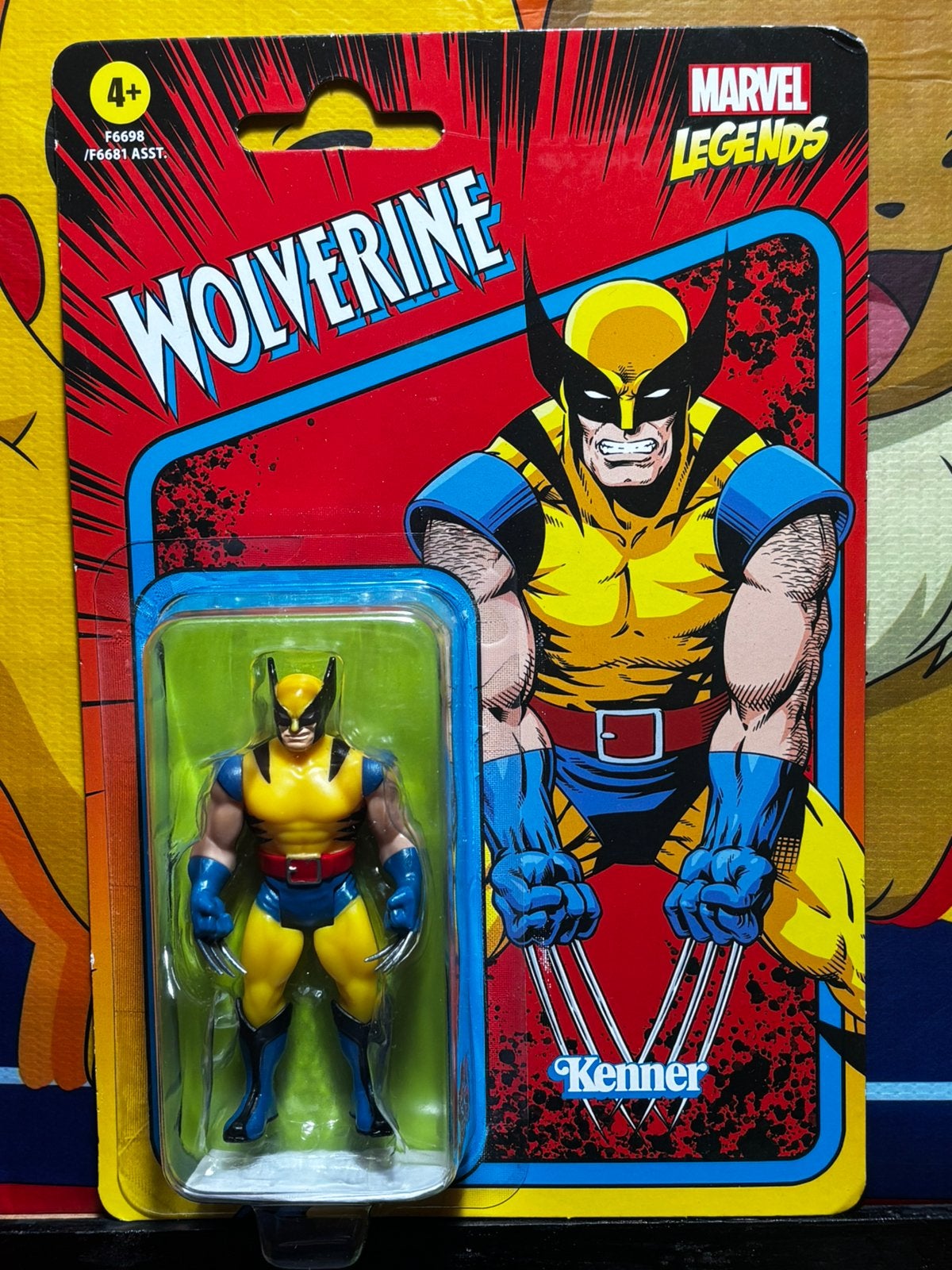 Figurine Marvel Legends Wolverine Kenner Retro, Enlèvement ou Envoi, Neuf