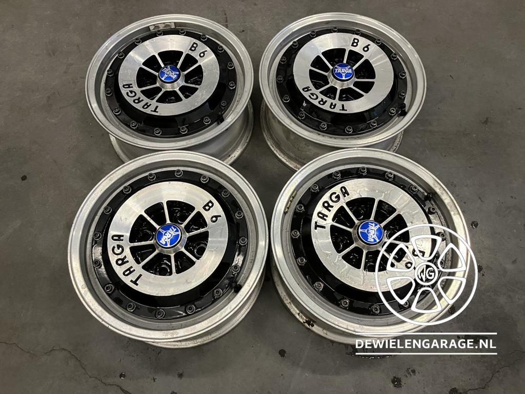 4x Targa B6 Velg 2-delig Unieke set geen BBS of Ronal 4x120?, 14 pouces, -, Véhicule de tourisme, -