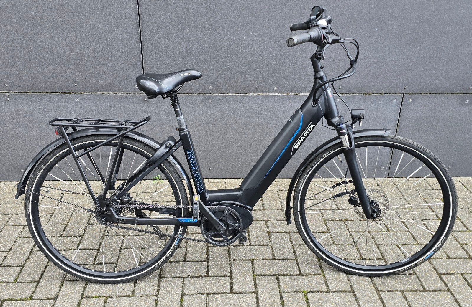 Elektrische fiets SPARTA 
in goede staat 
Bosch motor 500 wa, Ophalen, Zo goed als nieuw, 50 km per accu of meer, Sparta