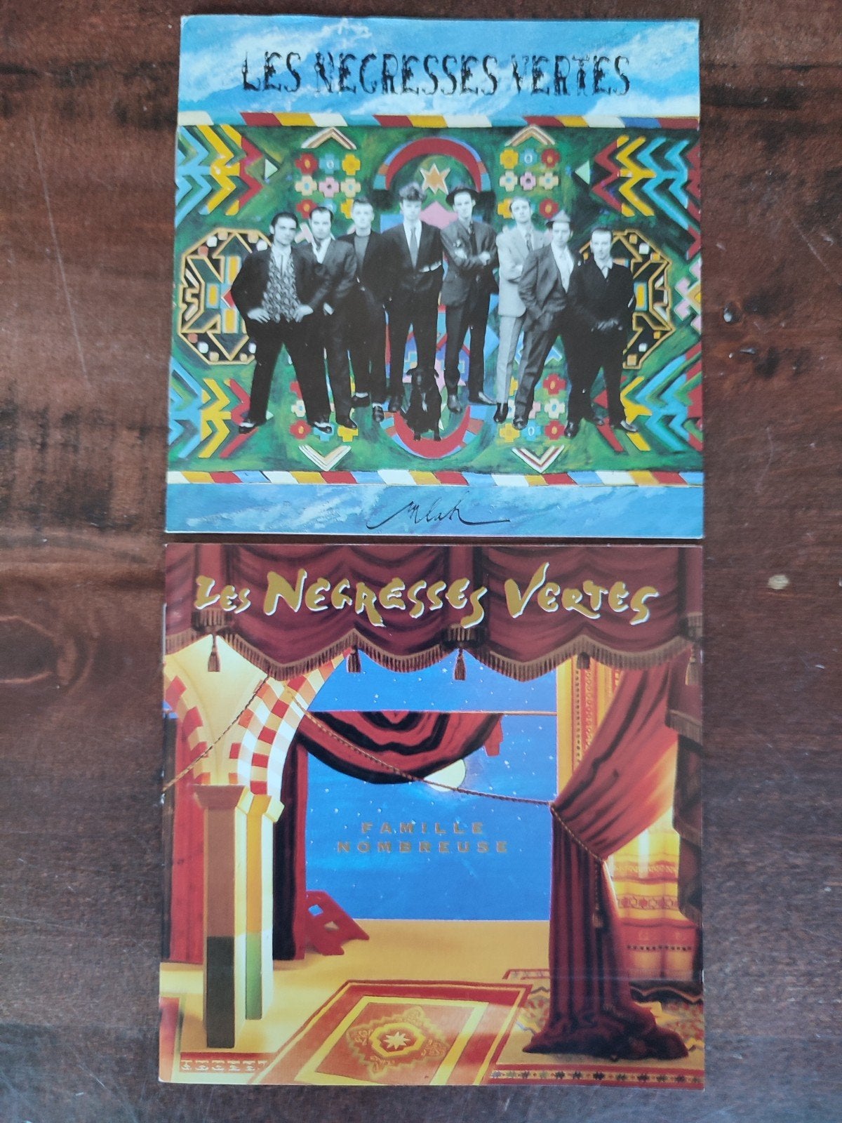 2x CD: NEGRESSES VERTES (cd's + inlay, geen doosje/rugzijde), Ophalen of Verzenden