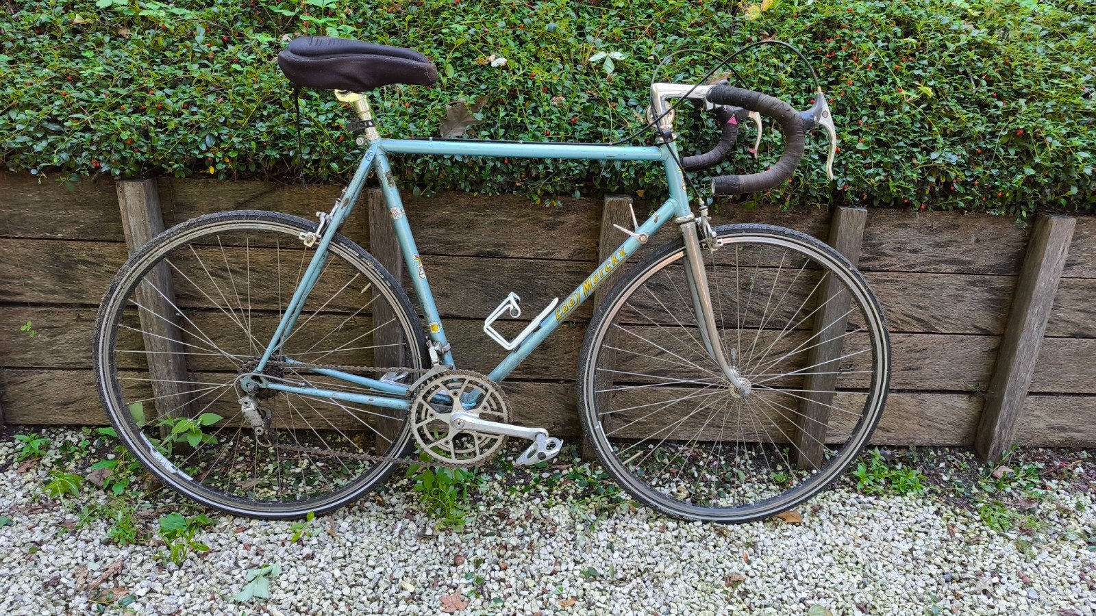 Eddy Merckx Orginele Retro 1985 racefiets, 28 inch, Gebruikt, Velgrem, Aluminium