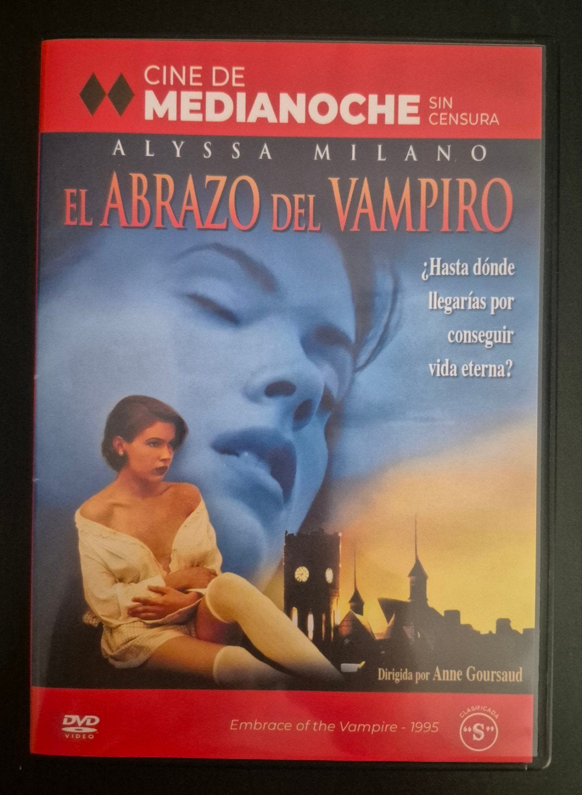 Dvd l'étreinte du vampire ( Alyssa Milano ), Enlèvement ou Envoi