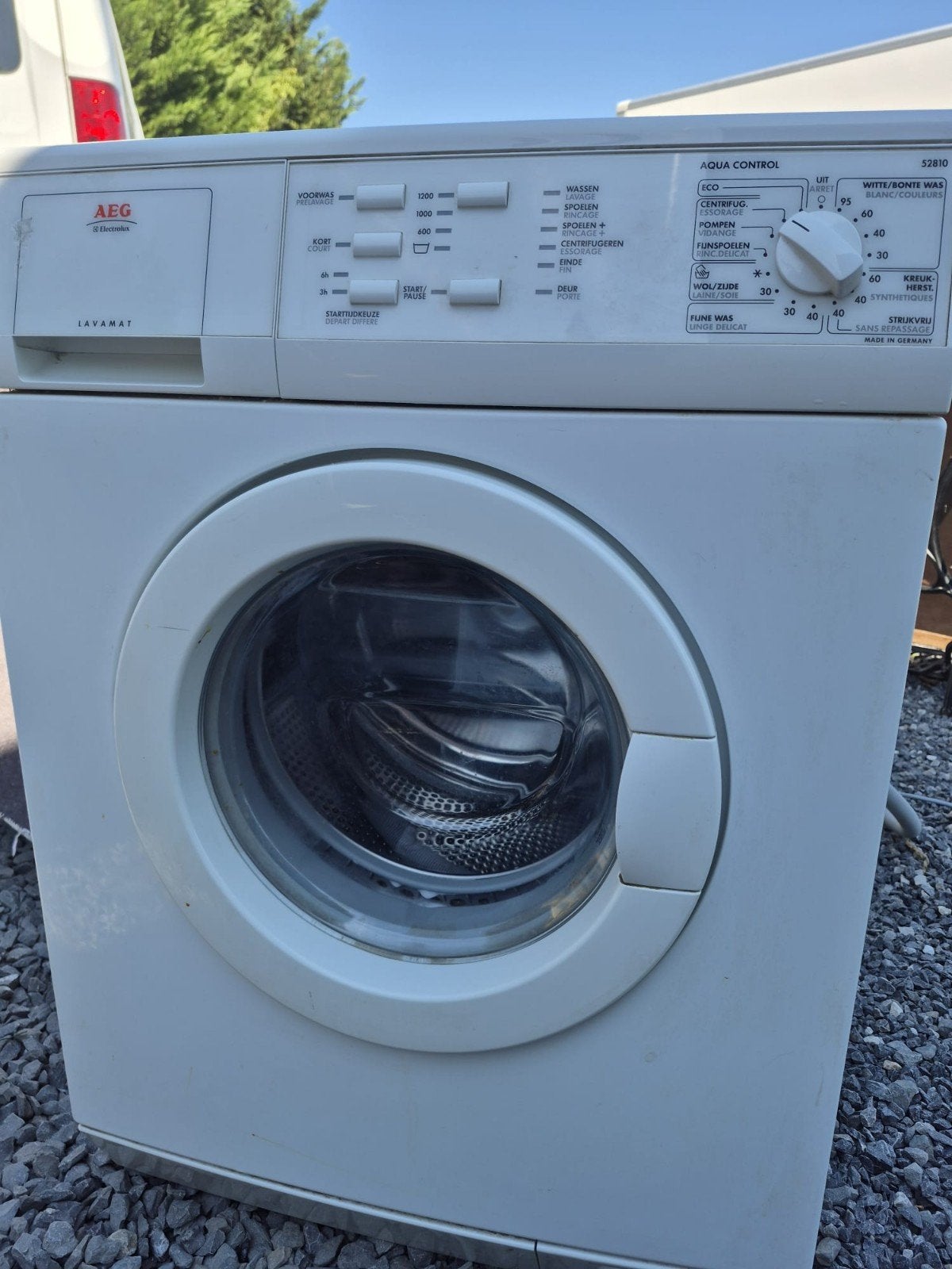 AEG Lavamat 6kg wasmachine, Ophalen