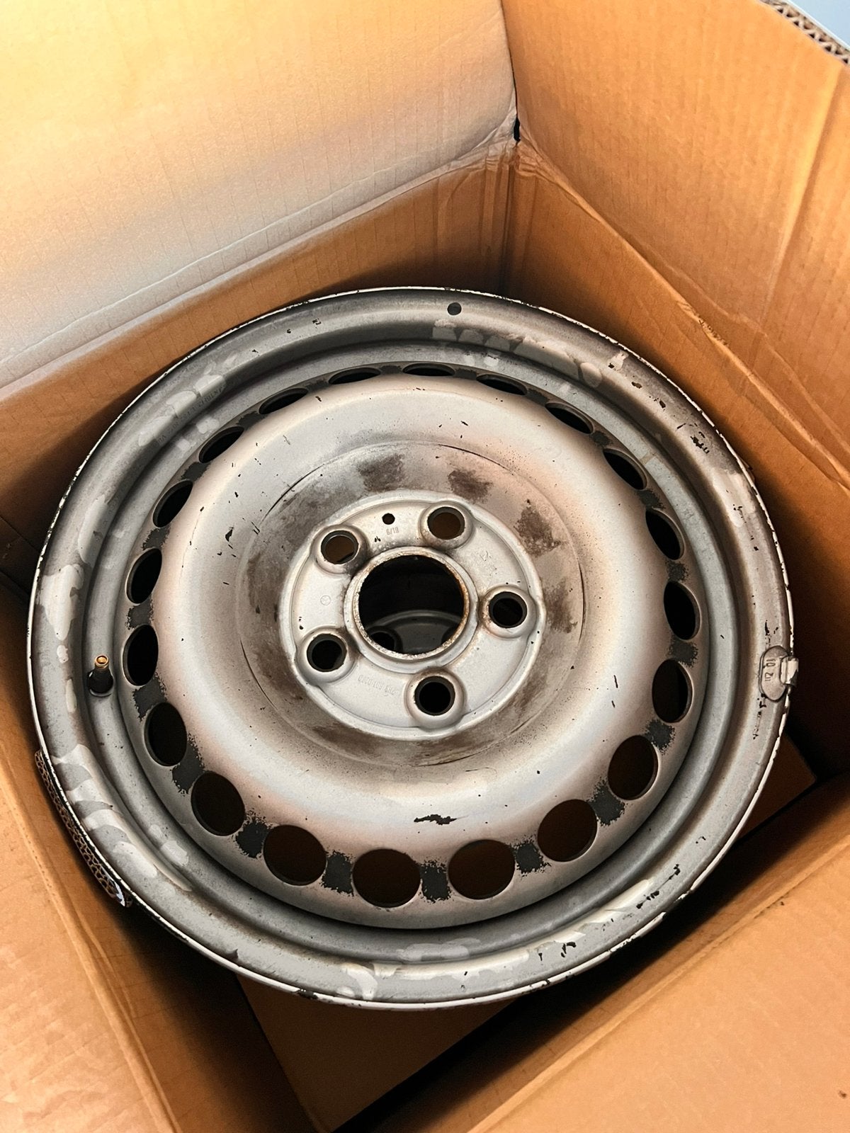 Stalen velgen 16inch, Ophalen, Gebruikt