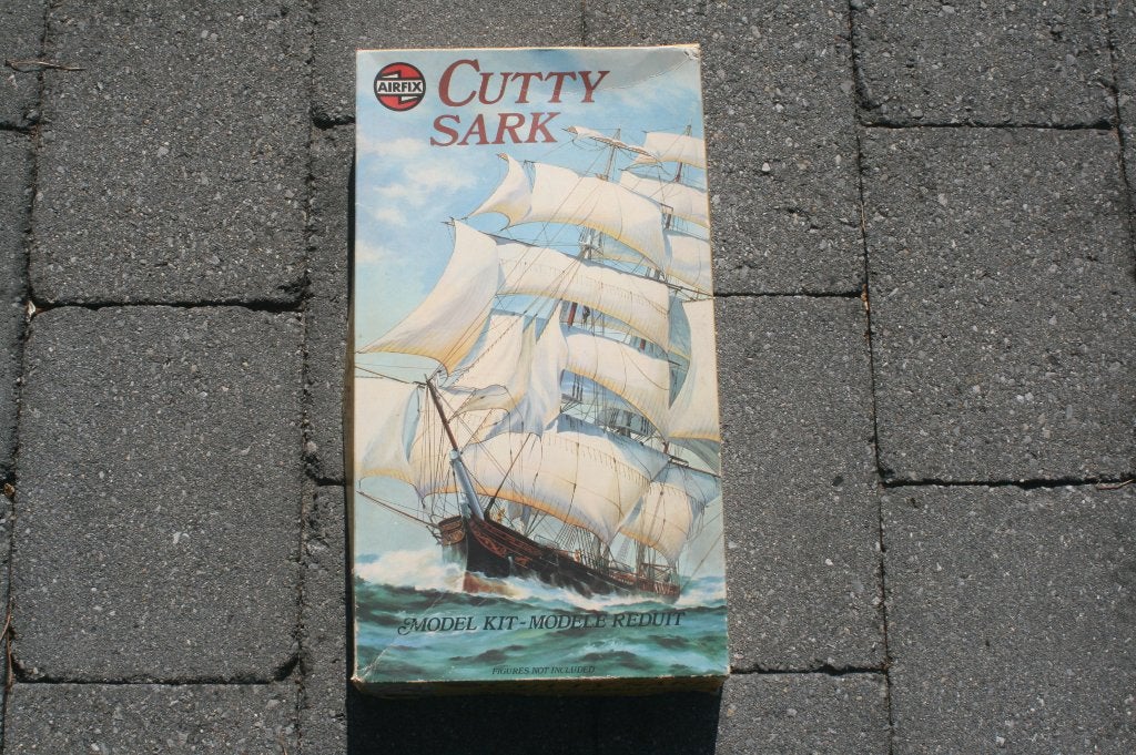 Airfix Cutty Sark (model kit Engels vrachtschip) (1976), Hobby en Vrije tijd, Ophalen of Verzenden, Zo goed als nieuw, 1:200 of kleiner