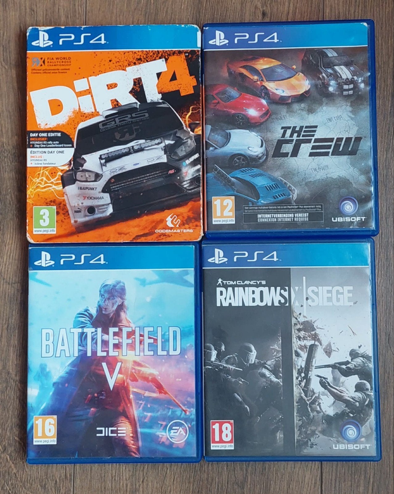 Lot 4 jeux ps4, Consoles de jeu & Jeux vidéo, Enlèvement