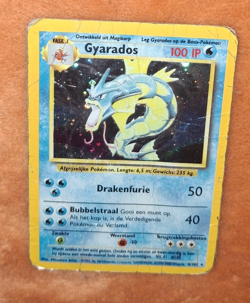 WOTC Eerste Base Set Pokémon kaarten ruilen? (Nederlands), Ophalen of Verzenden, Zo goed als nieuw, Meerdere kaarten, Foil