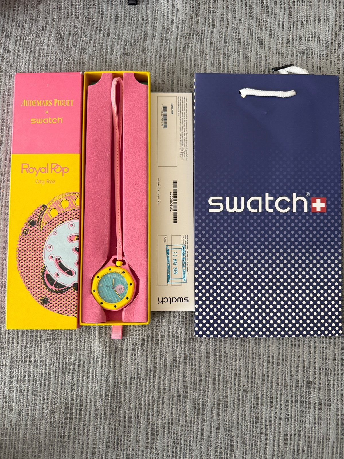 Montre Swatch Royal Pop x Audemars Piguet, Enlèvement ou Envoi, Swatch