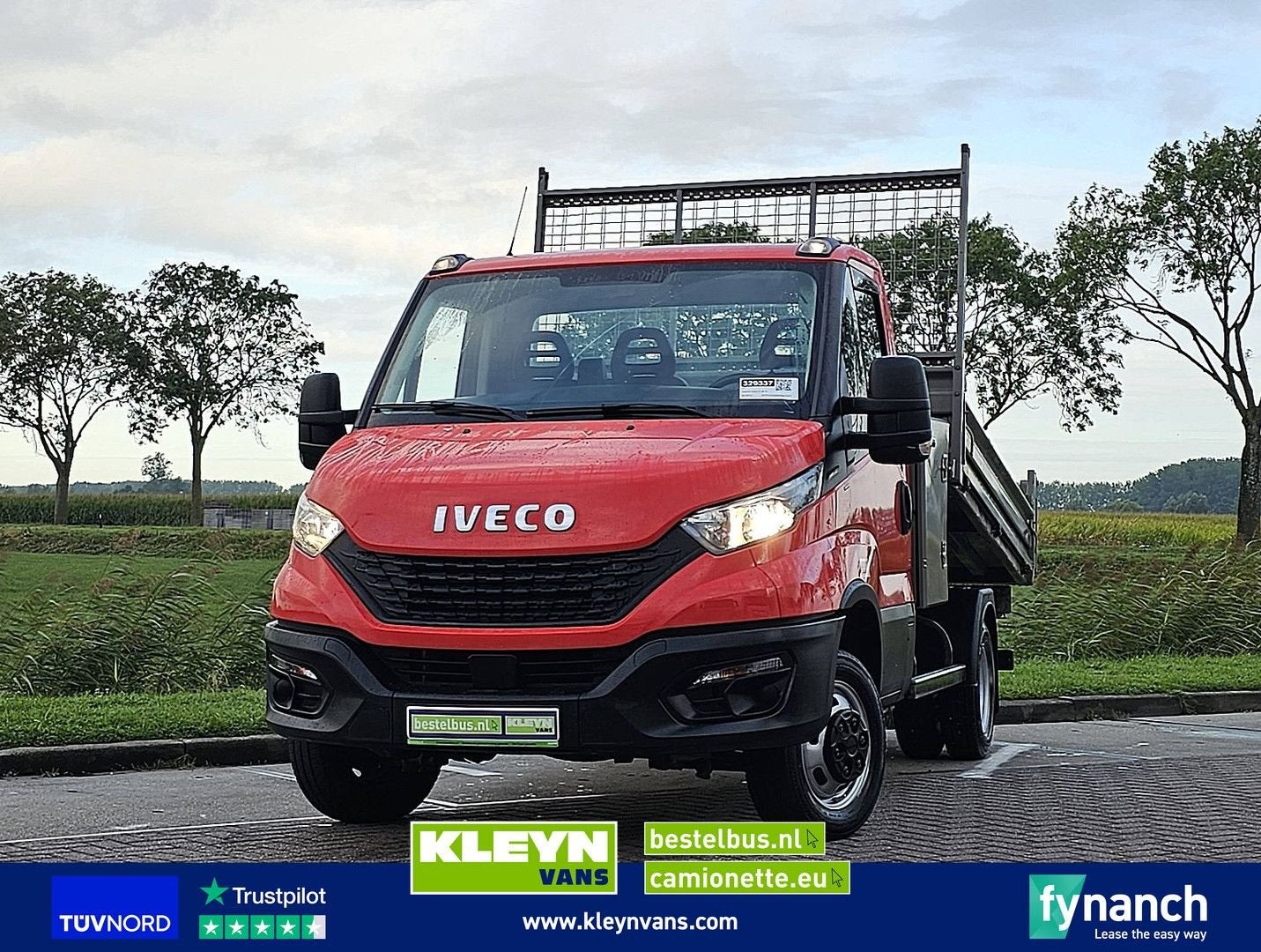Iveco DAILY 35C12 Kipper Kist AC Euro6, Rouge, Achat, Entreprise, Iveco
