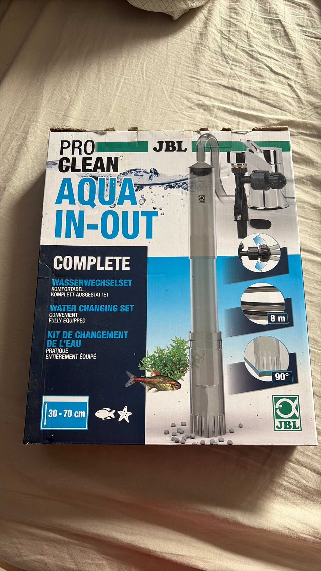 JBL Aqua In-Out waterwisselset aquarium 8 m, Dieren en Toebehoren, Ophalen, JBL, Overige typen, Nieuw