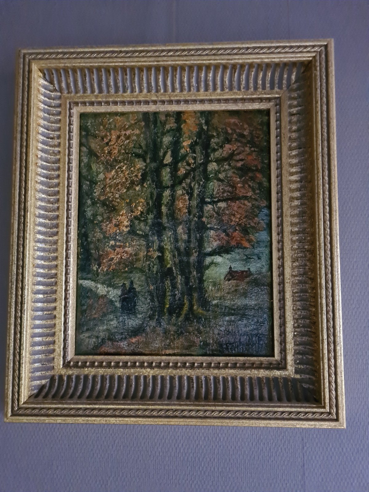 schilderij, Ophalen of Verzenden, Zo goed als nieuw, Schilderijlijst