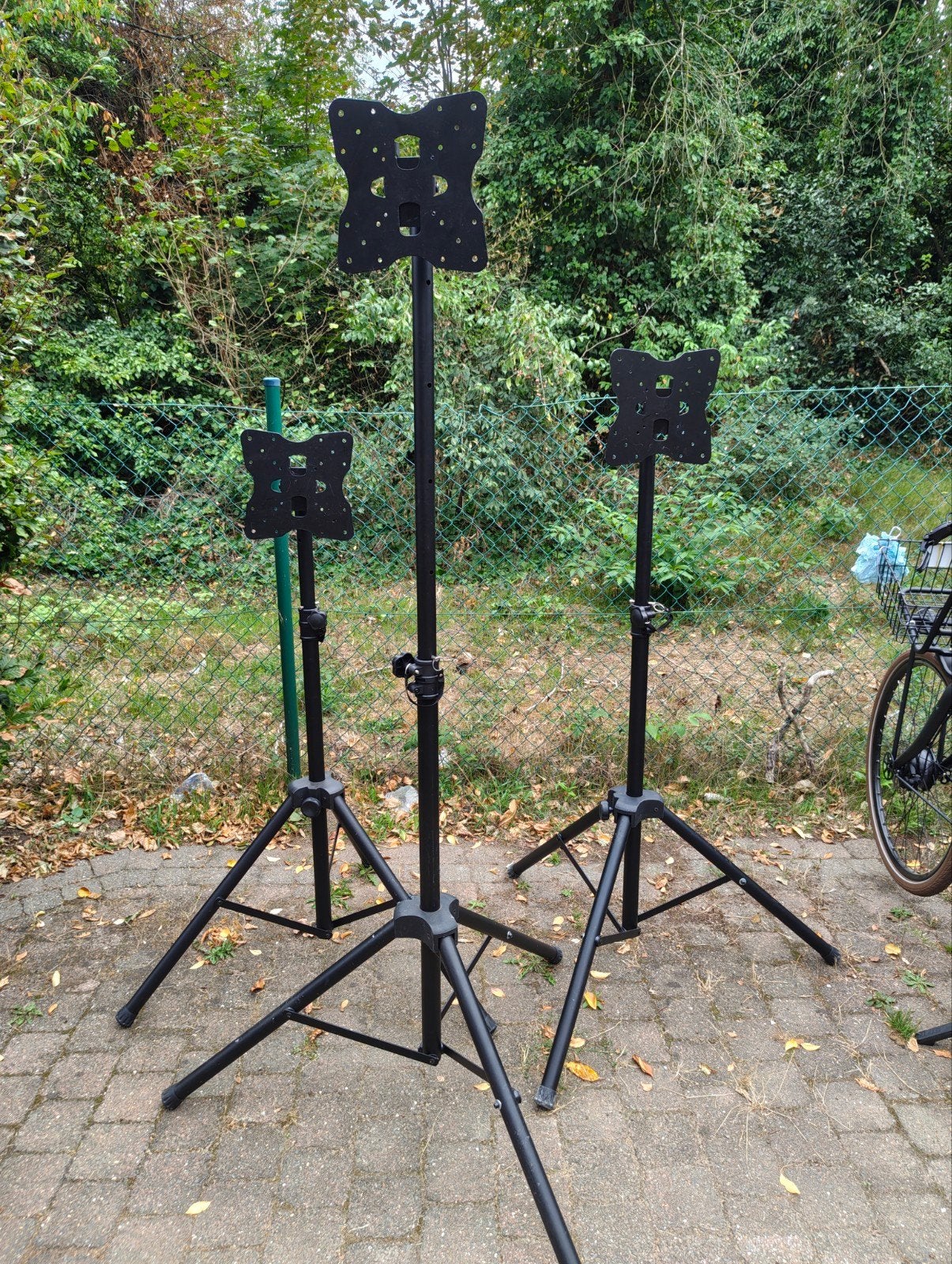 Statieven voor zware boxen of TVs, incl TV mount, Ophalen