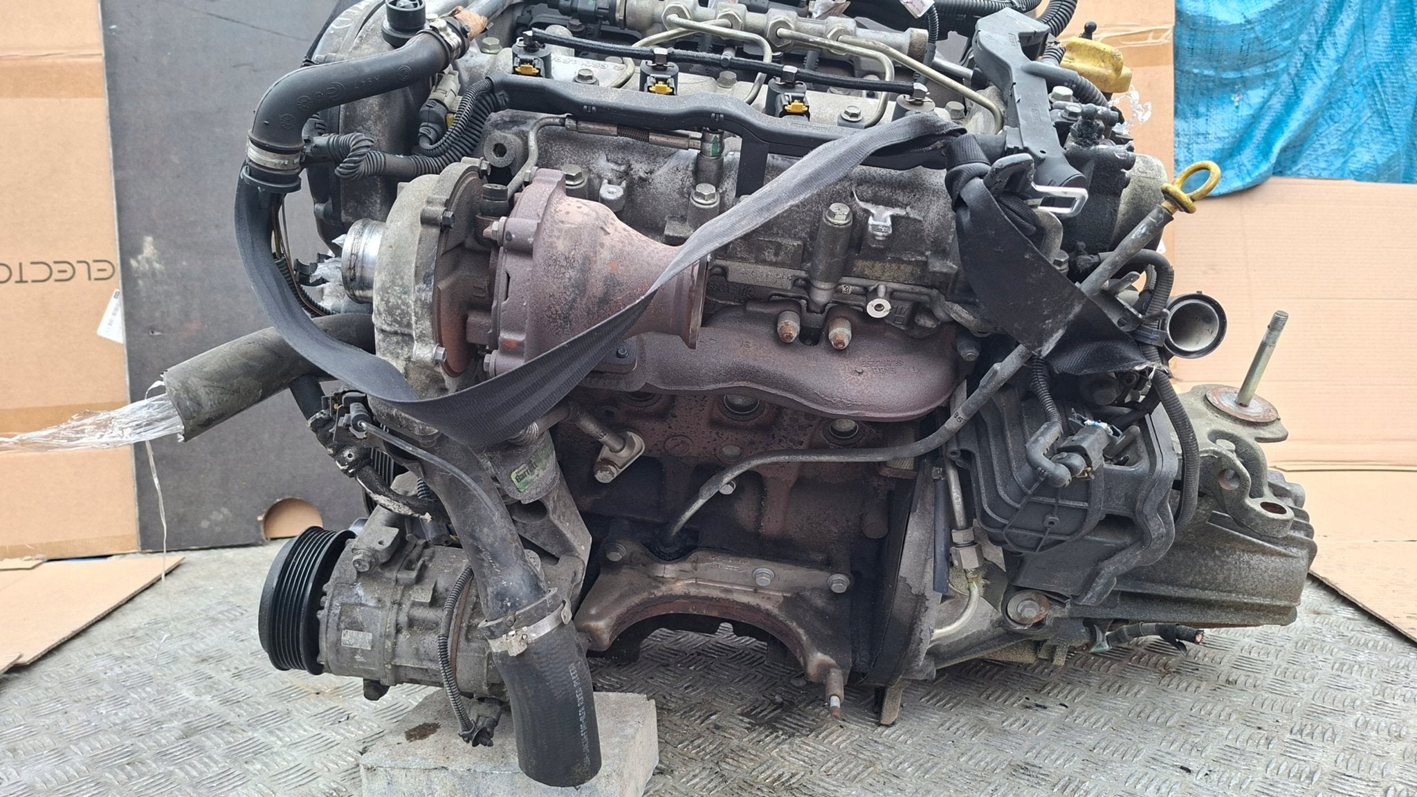 Moteur 198A2000 Nu FIAT BRAVO, Envoi, Utilisé, Daihatsu
