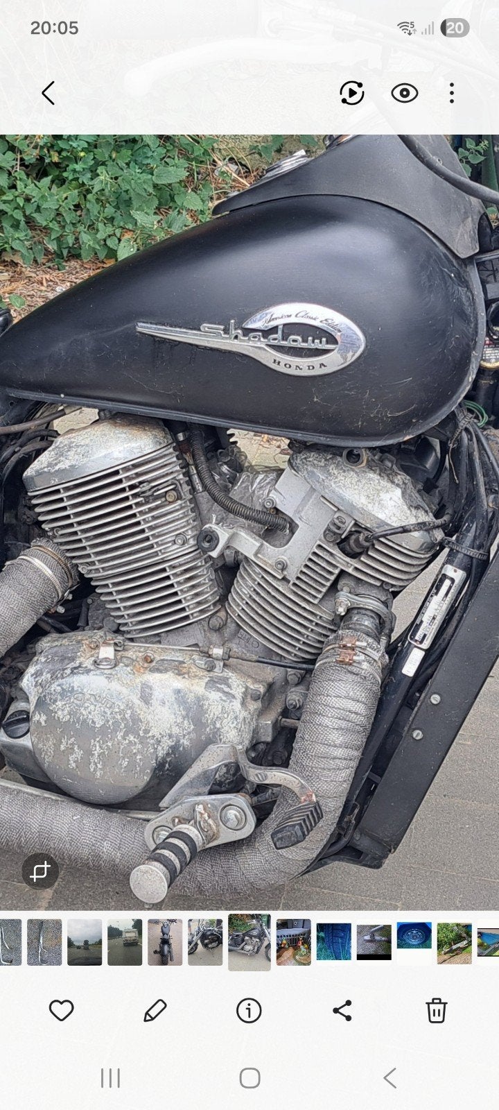 Moteur vt 750 shadow 32000km de 1997, Motos