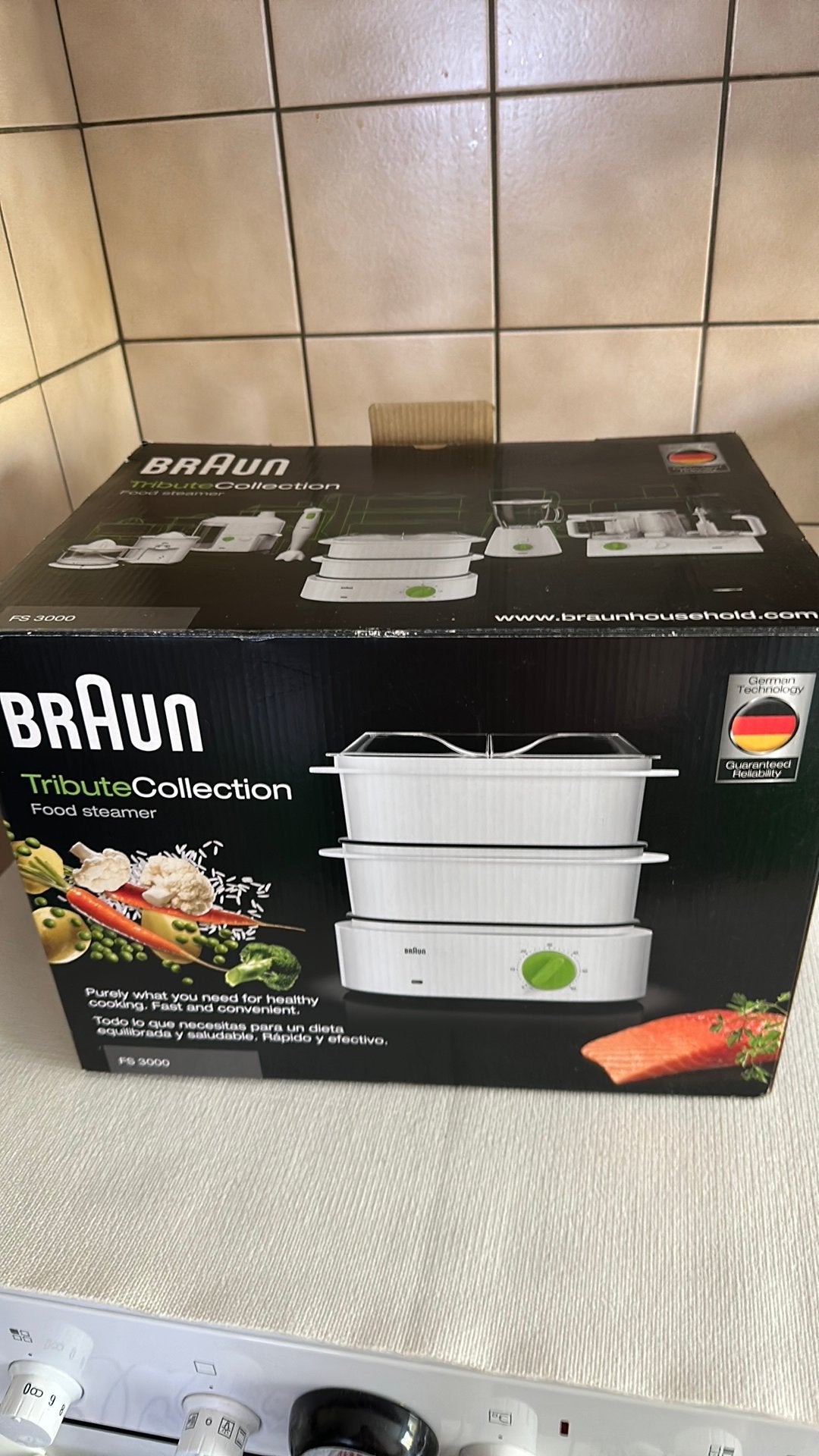 Braun FS 3000, Elektronische apparatuur, Stoomapparaten, Ophalen, Zo goed als nieuw