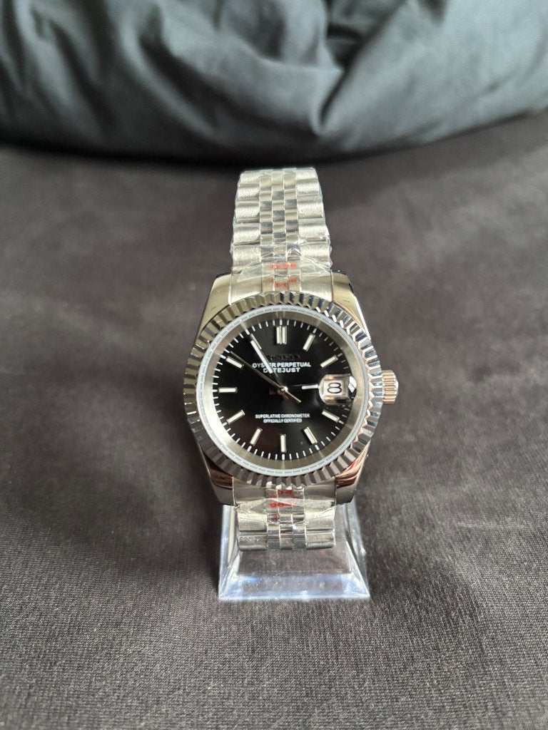 Seikomod datejust, Handtassen en Accessoires, Staal, Verzenden, Polshorloge, Nieuw