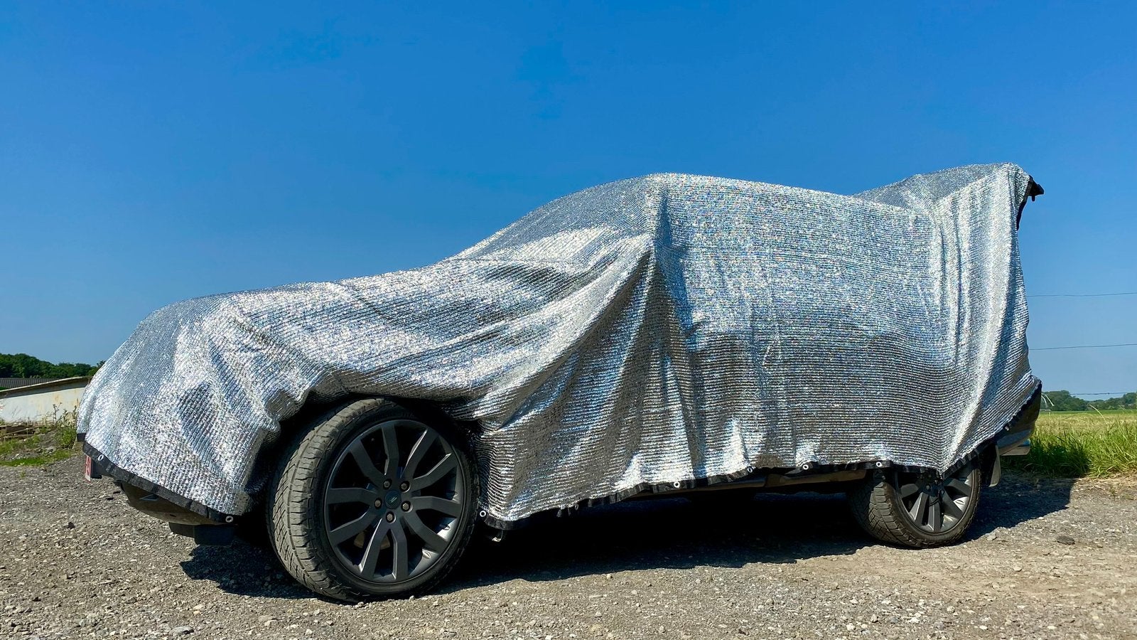 Bâche de voiture alu - Protection contre soleil et chaleur, Enlèvement ou Envoi, Comme neuf, Universel