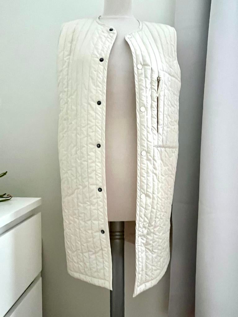 Rains pufferjack met lange mouwen, Ophalen of Verzenden, Nieuw, Maat 34 (XS) of kleiner, Wit