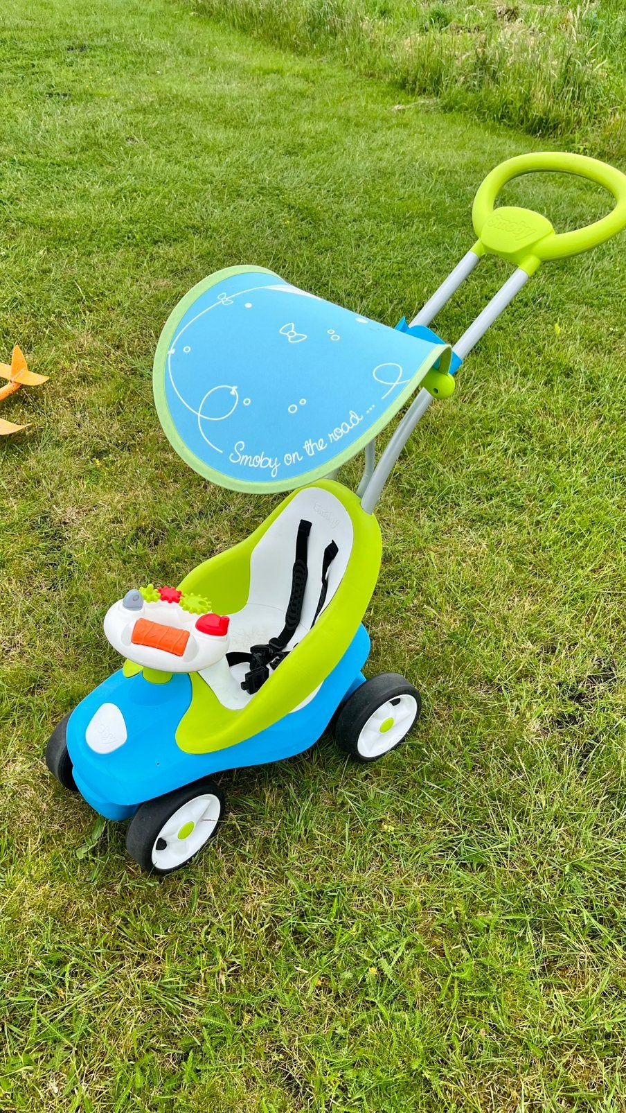 Smoby duwauto baby/peuter, Vélos & Vélomoteurs, Vélos | Tricycles pour enfants, Enlèvement, Utilisé