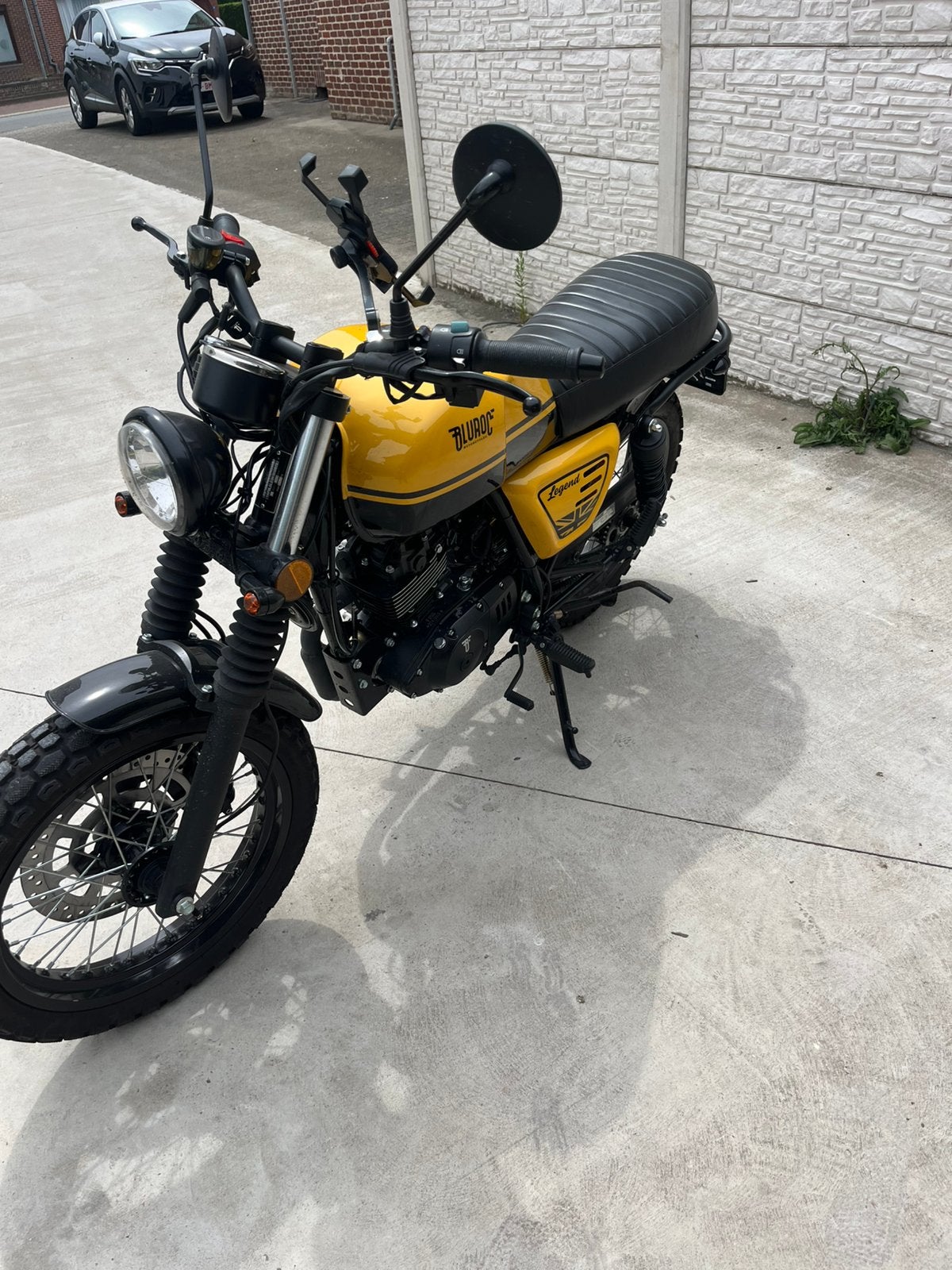 Bullit bluroc LEGEND 125cc, Vélos & Vélomoteurs, Cyclomoteurs | Marques Autre, Comme neuf, Enlèvement