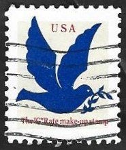 Postzegel USA 1994 Vredesduif, Postzegels en Munten, Ophalen of Verzenden, Gestempeld, Noord-Amerika
