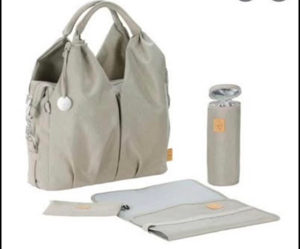 Luiertas Lassig beige NIEUWSTAAT, Ophalen of Verzenden, Zo goed als nieuw