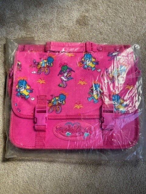 NIEUW roze boekentas SPRINKLIES (kan ook op de rug), Ophalen of Verzenden, Nieuw