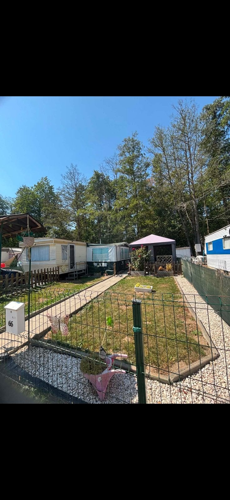 Caravane résidentiel 2 chambre avec auvent, Particulier, Auvent