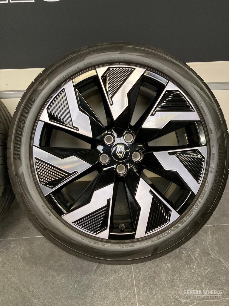 20” originele Renault Rafale velgen + banden 5x114.3 4030057, -, -, Banden en Velgen, Ophalen of Verzenden