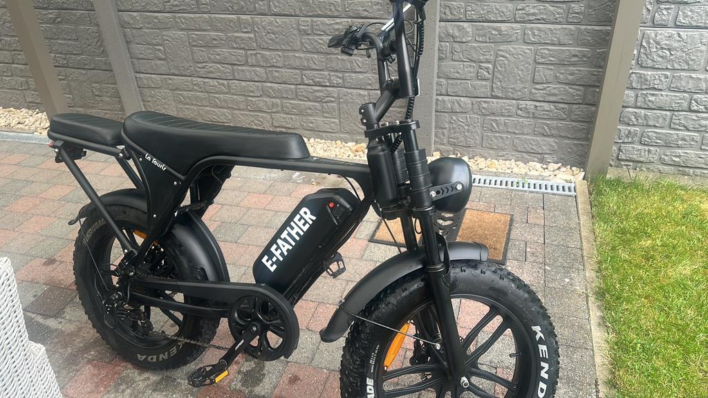 Fatbike (La Souris) E-Father V8 - C80 Black Special Edition, Ophalen, Zo goed als nieuw