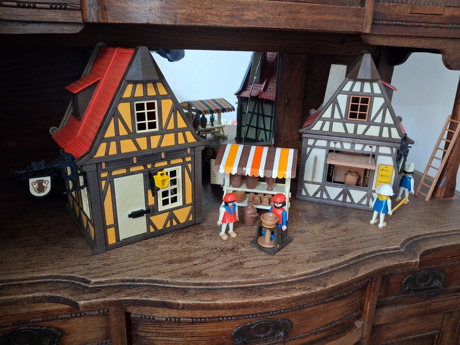 Playmobil 3445 (pottenbakker) & 3441 (bakkerij), Kinderen en Baby's, Ophalen of Verzenden