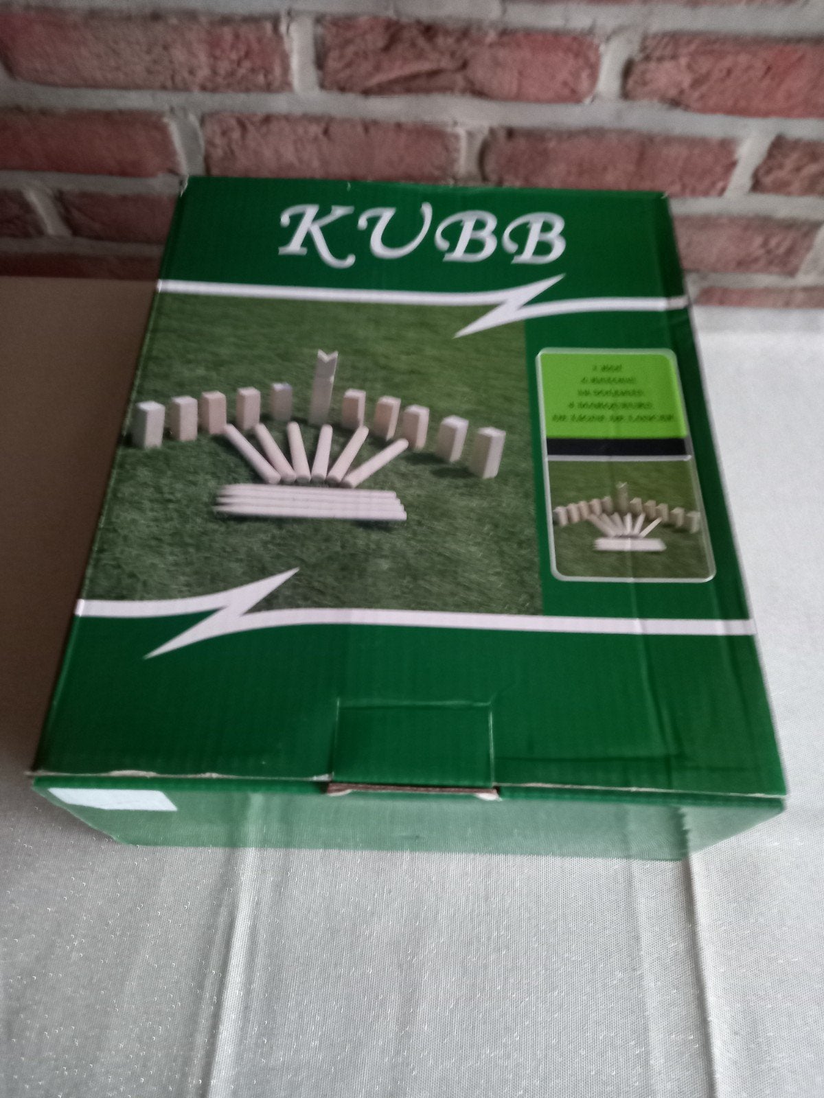 jeu d'extérieur, Hobby en Vrije tijd, Vijf spelers of meer, Ophalen of Verzenden, Nieuw, Kubb