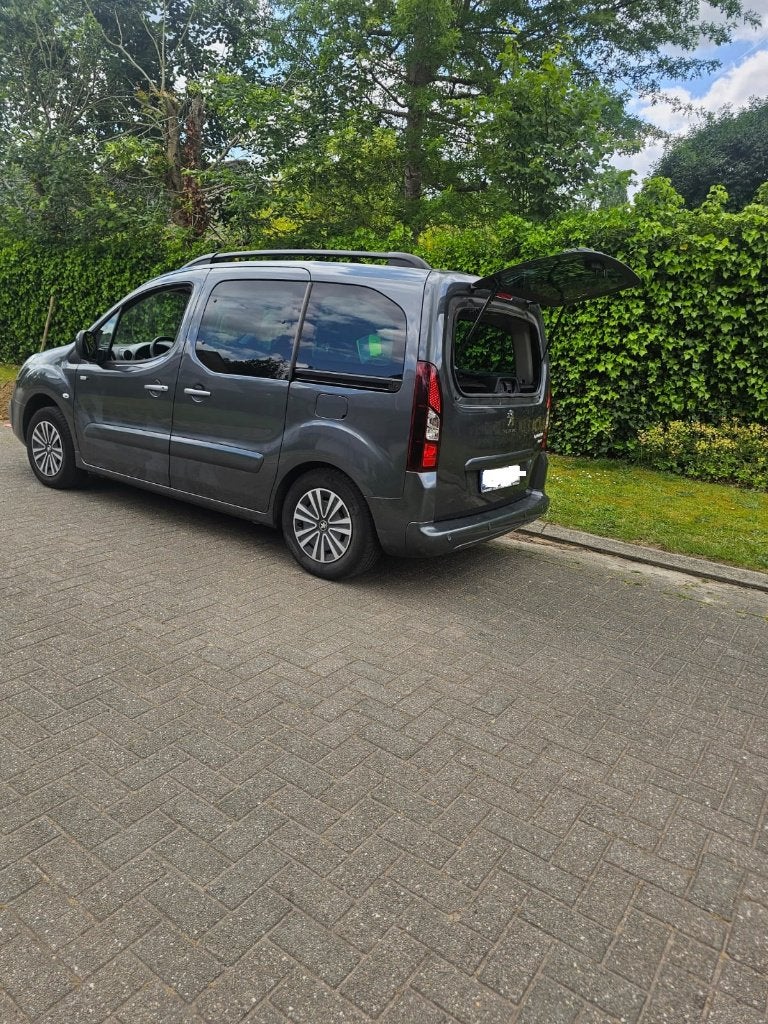 Peugeot Partner Tepee 1.6 HDi Euro 6 – Bouwjaar 2017, Argent ou Gris, Achat, Euro 6, Boîte manuelle