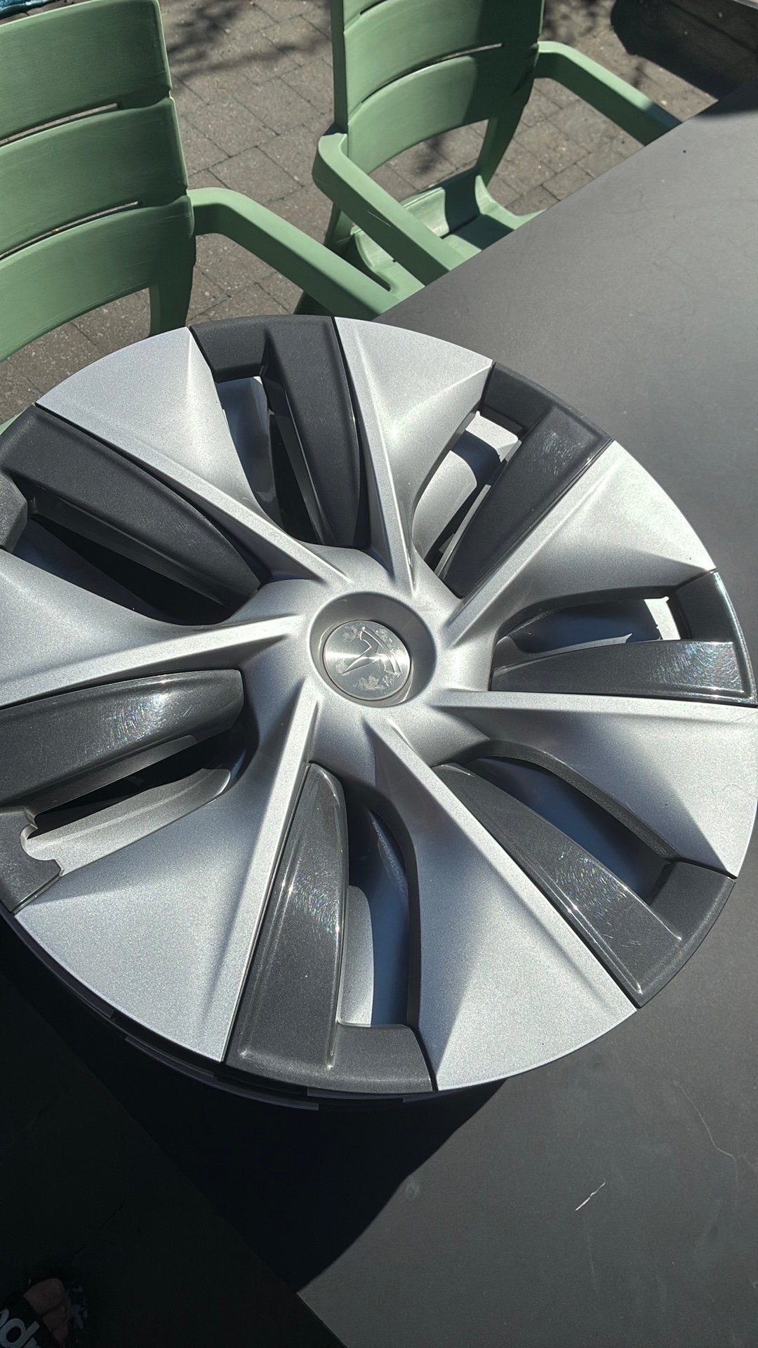 Lot 4 enjoliveurs tesla model y, Enlèvement, Comme neuf