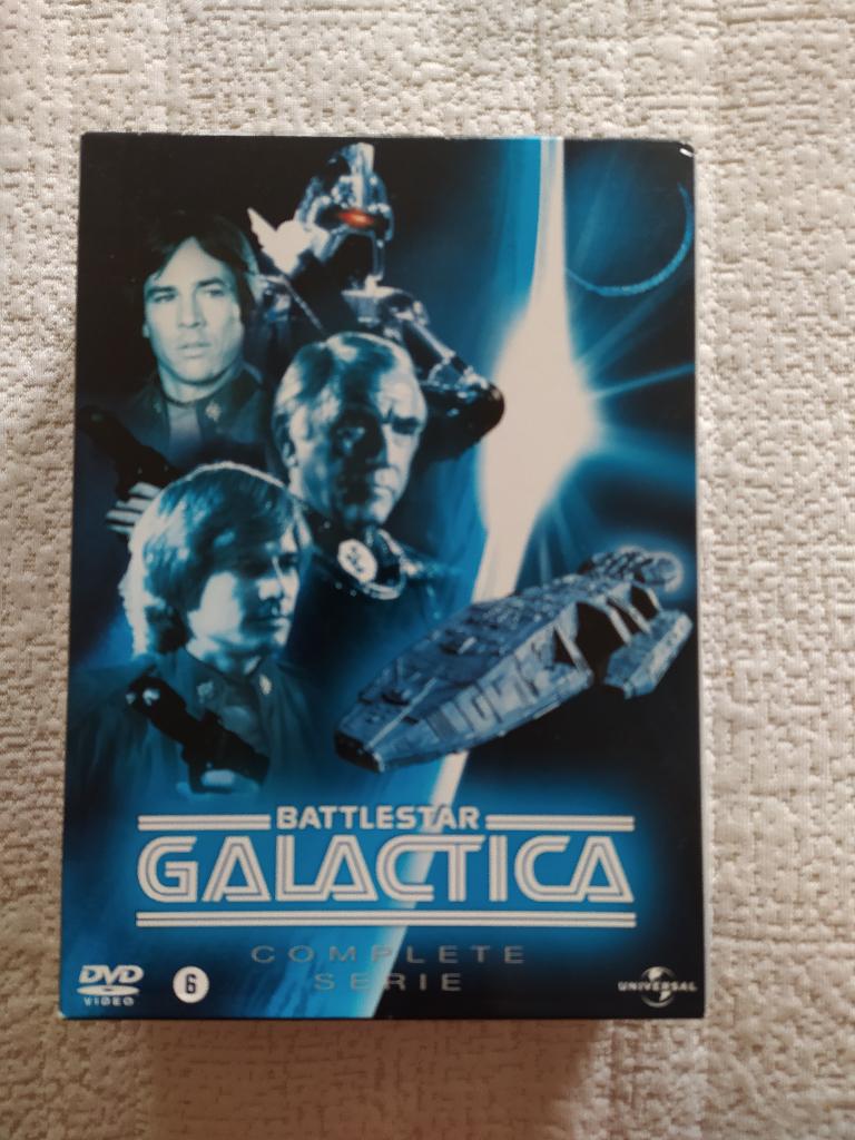 Battlestar Galactica Complete serie + The movie, Cd's en Dvd's, Vanaf 6 jaar, Ophalen of Verzenden, Zo goed als nieuw, Science Fiction en Fantasy