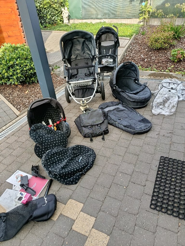 Quinny buggy 3 in 1+ Chicco buggy, Ophalen, Quinny, Regenhoes