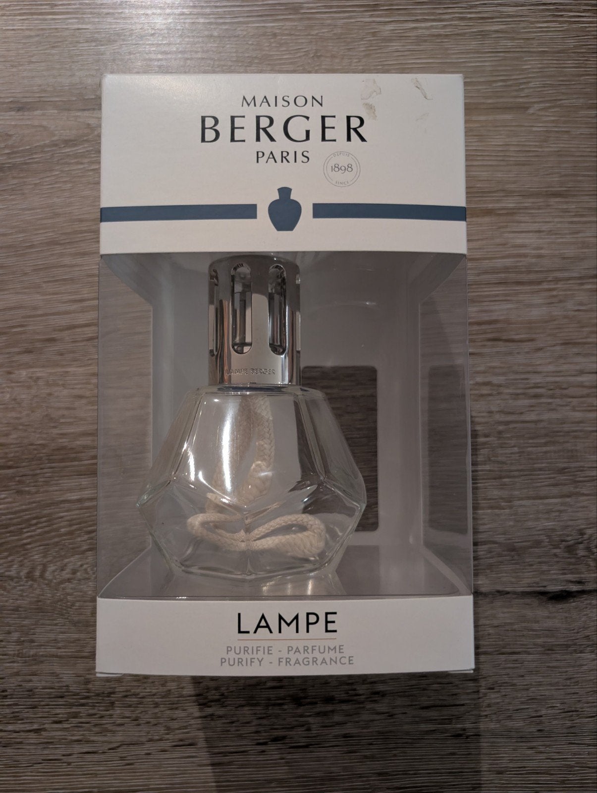 Lampe Maison Berger Paris coffret de senteurs, Enlèvement ou Envoi, Comme neuf, Verre, Diffuseur de parfum