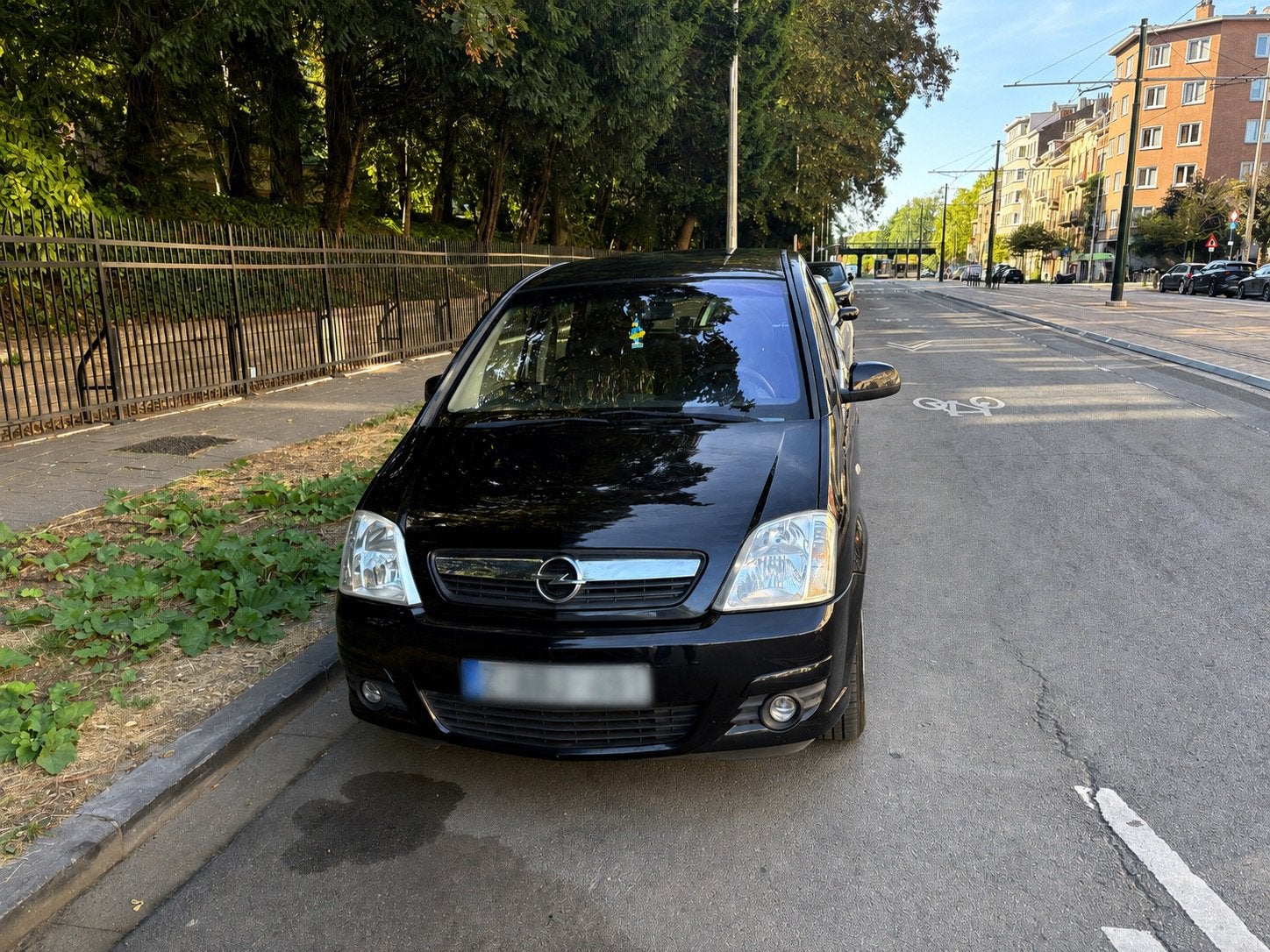 Opel meriva 2008, Entreprise, Boîte manuelle, Noir, 5 portes