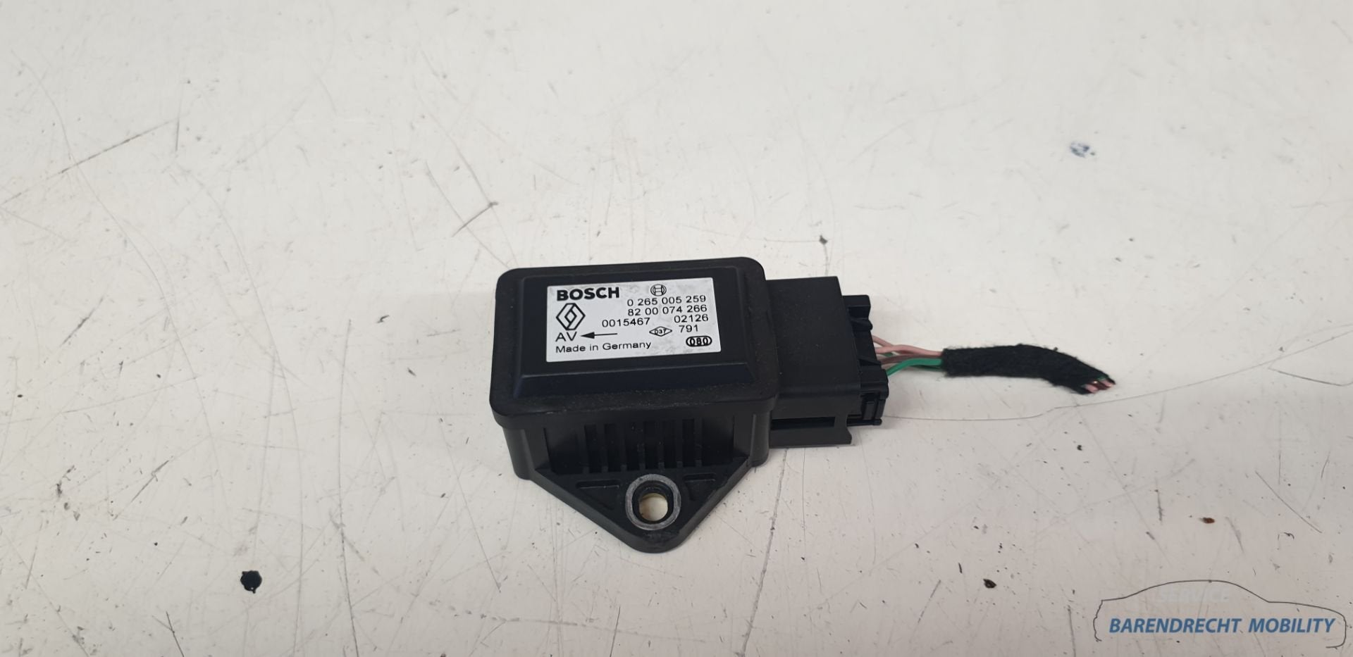 Capteur ESP YAW Avantime Renault 8200074266 d'origine d'occa, Renault Group, Contact.group@renault.com, Renault, Utilisé