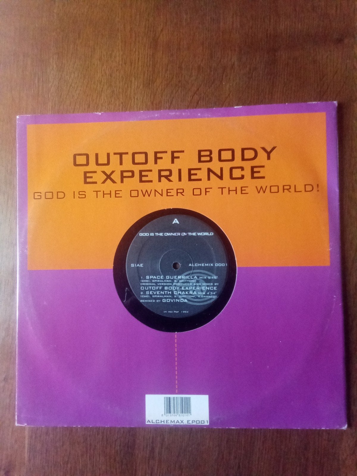 LP Outoff Body Experience, Ophalen of Verzenden